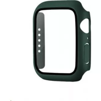COTEetCI polykarbonátové púzdro s ochranou displeja pre Apple Watch 45 mm zelená