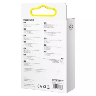 Baseus Crystal Shine Series nabíjací / dátový kábel USB-C / USB-C 100W 1, 2m, čierna Baseus Crystal Shine Series nabíjací / dátový kábel USB-C / USB-C 100W 1, 2m, čierna