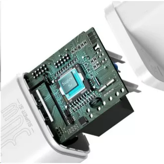 Baseus Super Si rýchlonabíjací adaptér IC 30W biela