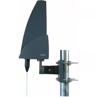 EVOLVEO Shark, aktívna vonkajšia anténa DAB+/DVB-T2, filter LTE, 4G, 5G EVOLVEO Shark, aktívna vonkajšia anténa DAB+/DVB-T2, filter LTE, 4G, 5G