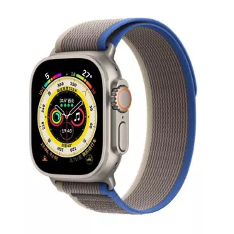 COTECi W97 Ultra Wild Trail Band pre Apple Watch 42 / 44 / 45 / 49mm Blue with Grey