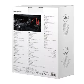 Baseus Air štartér do auta 10000mAh čierna