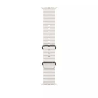 RhinoTech remienok Ocean pre Apple Watch 38/40/41mm biela