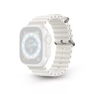 RhinoTech remienok Ocean pre Apple Watch 38/40/41mm biela