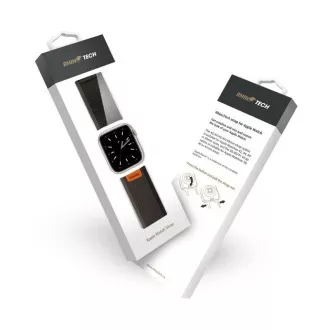 RhinoTech remienok Ultra Wild Trail pre Apple Watch 38/40/41mm čierna/sivá