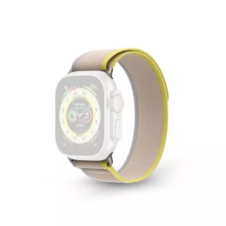 RhinoTech remienok Ultra Wild Trail pre Apple Watch 38/40/41mm žltá/béžová