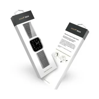RhinoTech remienok Magic Tape pre Apple Watch 38/40/41mm biela