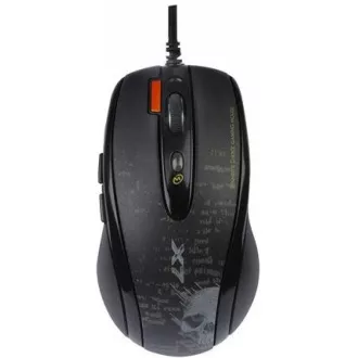A4tech F5, V-Track herná myš, až 3000DPI, pamäť 160kB, 7 tlačidiel, USB, čierna A4tech F5, V-Track herná myš, až 3000DPI, pamäť 160kB, 7 tlačidiel, USB, čierna