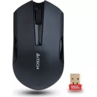 A4tech G3-200N, V-Track, bezdrôtová optická myš, 2.4GHz, 10m dosah, čierna