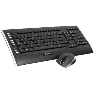 A4tech 9300F set bezdr. kláv. + bezdr. V-Track optická myš, CZ/US, USB A4tech 9300F set bezdr. kláv. + bezdr. V-Track optická myš, CZ/US, USB