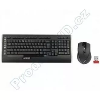 A4tech 9300F set bezdr. kláv. + bezdr. V-Track optická myš, CZ/US, USB A4tech 9300F set bezdr. kláv. + bezdr. V-Track optická myš, CZ/US, USB