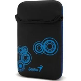 GENIUS GS-701P, bundle púzdro na 7" Tablet PC čierne + dotykové pero modré