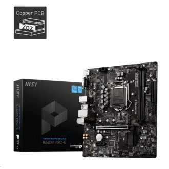 MSI MB Sc LGA1200 B560 PRO, Intel B560, 2xDDR4, 1x HDMI, VGA, mATX MSI MB Sc LGA1200 B560 PRO, Intel B560, 2xDDR4, 1x HDMI, VGA, mATX