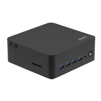 MSI PC Cubi AI 8M-004BEU, R9 8945HS, N/A, N/A SSD, N/A, No OS, Black