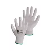 Povrstvené rukavice BRITA, biele, veľ. 06