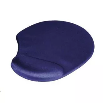 Hama ergonomická gelová podložka pod myš, modrá Hama ergonomická gelová podložka pod myš, modrá