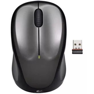 Logitech Bezdrôtová myš M235, Kompaktná, sivá