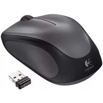 Logitech Bezdrôtová myš M235, Kompaktná, sivá