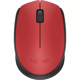 Logitech Wireless Mouse M171, red