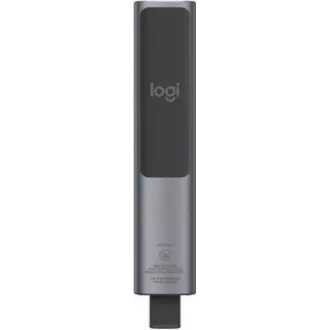 Logitech prezentér Spotlight Plus, Bezdrôtový, Bluetooth, tmavo šedá