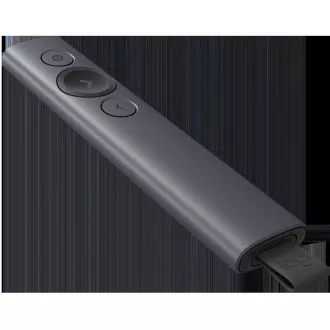 Logitech prezentér Spotlight Plus, Bezdrôtový, Bluetooth, tmavo šedá