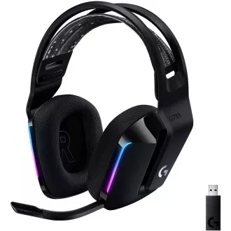 Logitech herné slúchadlá G733, LIGHTSPEED Wireless RGB Gaming Headset, EMEA, white