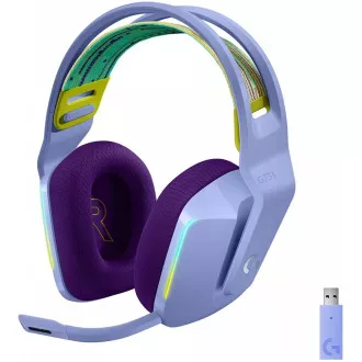 Logitech herné slúchadlá G733, LIGHTSPEED Wireless RGB Gaming Headset, EMEA, white