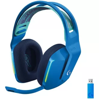 Logitech herné slúchadlá G733, LIGHTSPEED Wireless RGB Gaming Headset, EMEA, white
