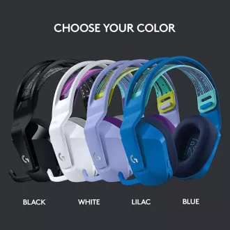 Logitech herné slúchadlá G733, LIGHTSPEED Wireless RGB Gaming Headset, EMEA, white