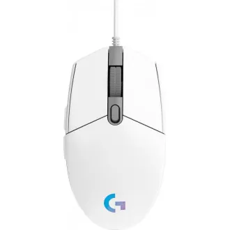 Logitech herná myš G102 2nd Gen LIGHTSYNC Gaming Mouse, USB, EER, White Logitech herná myš G102 2nd Gen LIGHTSYNC Gaming Mouse, USB, EER, White