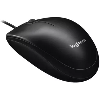 Logitech Mouse M100, čierna