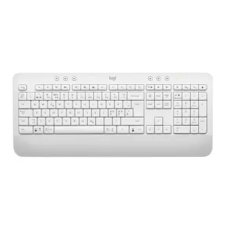 Logitech Klávesnica Signature K650, CZ-SK, biela/sivá