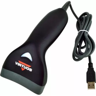 Virtuos CCD čítačka HT-10, USB (klávesnica/RS232 emulácia), čierna
