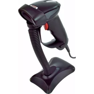 Virtuos laserová čítačka HT-900A, USB (emulácia klávesnice/RS232), čierna