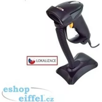 Virtuos CCD čítačka HT-310A s dlhým dosahom, USB (klávesnica/RS232), stojan, čierna