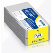 Epson cartridge, žltá