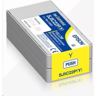 Epson cartridge, žltá