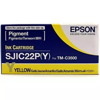Epson cartridge, žltá