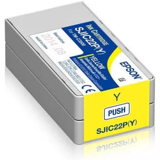 Epson cartridge, žltá