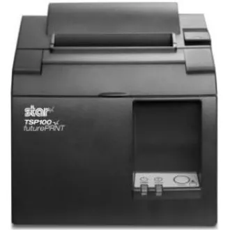 Star TSP143IIU+, USB, 8 dots/mm (203 dpi), cutter, dark grey