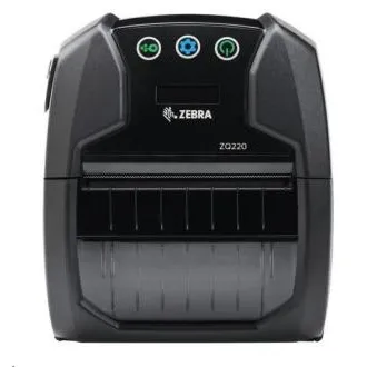 Zebra ZQ220 Plus, 8 dots/mm (203 dpi), CPCL, USB, BT, NFC, čierna