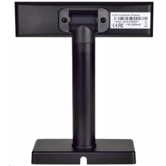 Virtuos LCD zákaznícky displej Virtuos FL-2026MB 2x20, USB, čierny