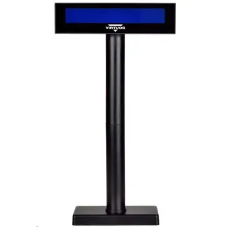 Virtuos LCD zákaznícky displej Virtuos FL-2026MB 2x20, USB, čierny - Použité Virtuos LCD zákaznícky displej Virtuos FL-2026MB 2x20, USB, čierny - Použité