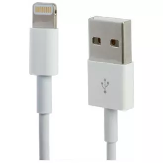 CONNECT IT Wirez kábel HQ Lightning - USB, biely, 2m (pre iPhone, iPad)