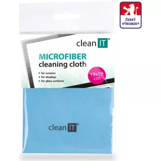 CLEAN IT čistiaca utierka z mikrovlákna, malá svetlo modrá