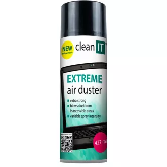 CLEAN IT Stlačený vzduch EXTREME 500g, NEHORĽAVÝ CLEAN IT Stlačený vzduch EXTREME 500g, NEHORĽAVÝ