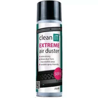 CLEAN IT Stlačený vzduch EXTREME 500g, NEHORĽAVÝ CLEAN IT Stlačený vzduch EXTREME 500g, NEHORĽAVÝ