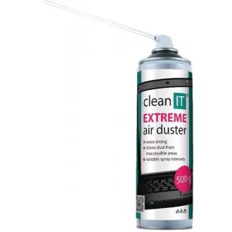 CLEAN IT Stlačený vzduch EXTREME 500g, NEHORĽAVÝ CLEAN IT Stlačený vzduch EXTREME 500g, NEHORĽAVÝ