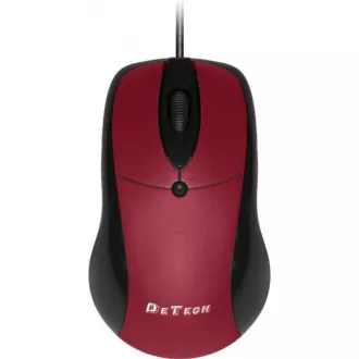 CONNECT IT "MUTE" bezdrôtová optická tichá myš, USB, (+ 1x AA batéria zadarmo), červená CONNECT IT "MUTE" bezdrôtová optická tichá myš, USB, (+ 1x AA batéria zadarmo), červená