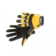 BRICK rukavice kombinované žltá 10